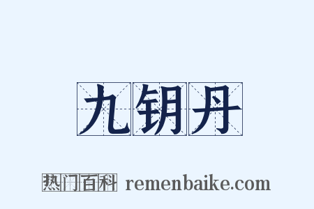 九钥丹是什么意思的图片